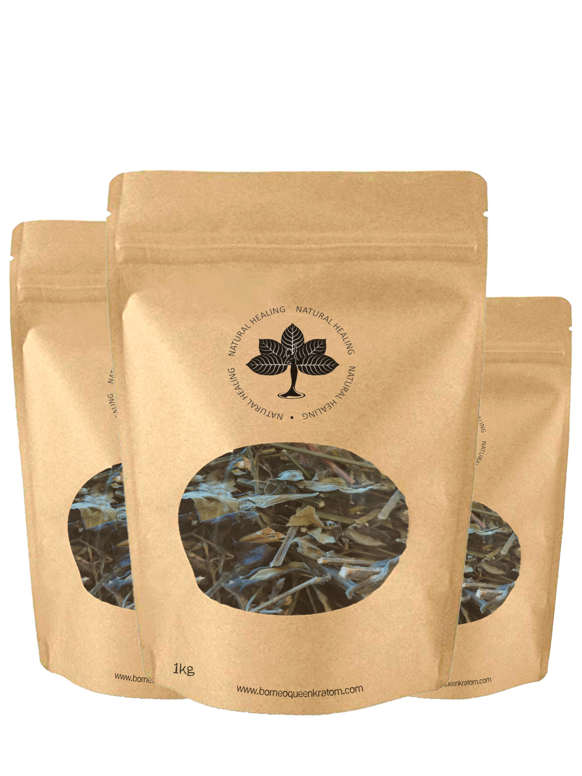 1 kilogram Package of Sambiloto Tea from Borneo Queen Kratom Natural Healing