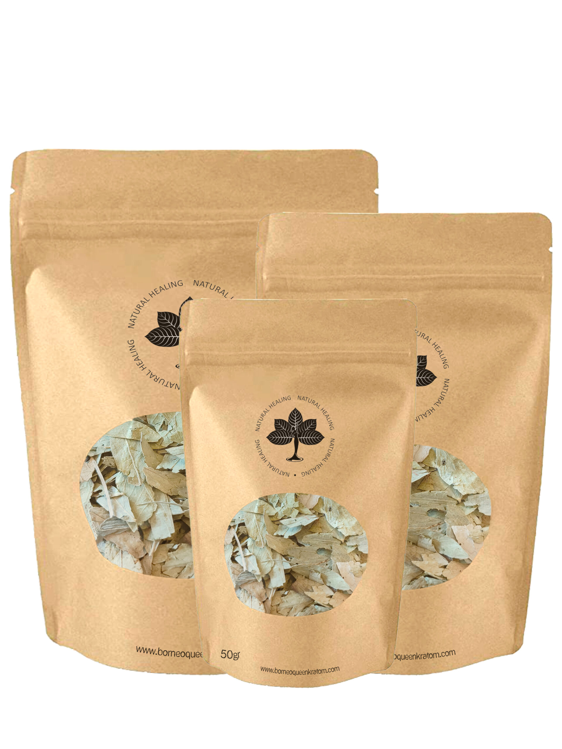 50 grams Package of Senna Leaves from Borneo Queen Kratom Natural Healing