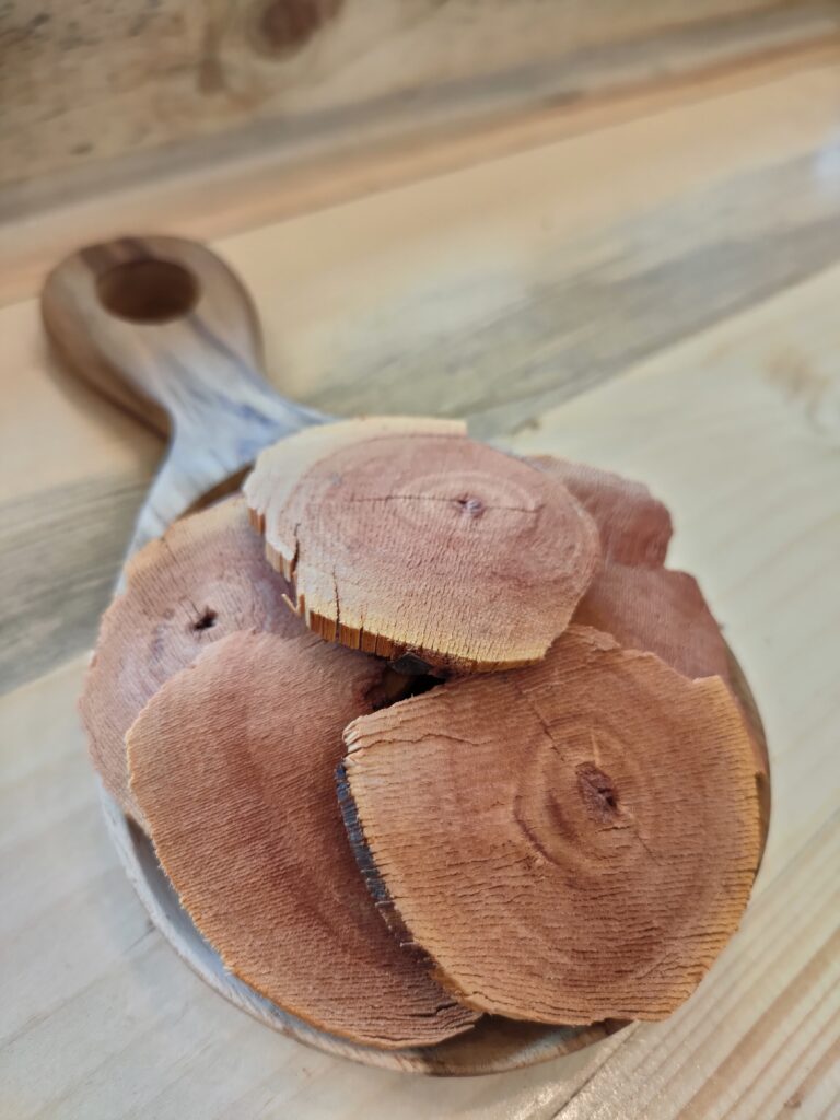 Tongkat Ali on a wooden spoon